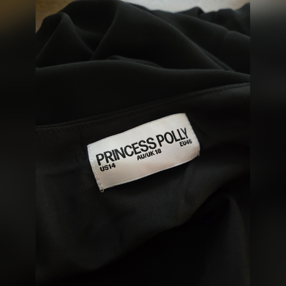 Princess Polly Strapless Black Dress - Picture 4 of 4